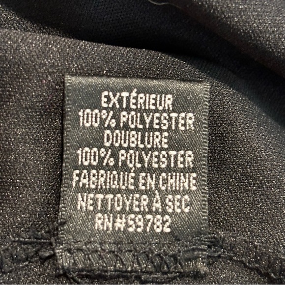 ADRIANNA PAPELL Sz 4 Sheath Midi Dress Faux Wrap Ruffles Sheer Ruching Zipper - Picture 8 of 10